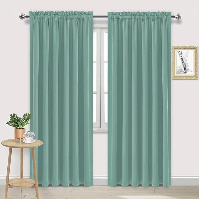 DWCN Blackout Curtains for Living Room Thermal Insulated, Energy Saving & Noise by DWCN