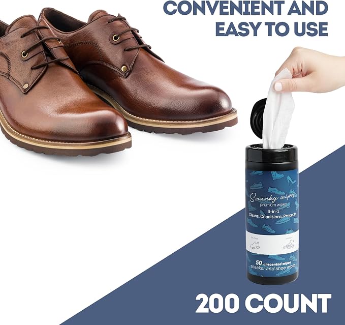 Swanky Shoe Cleaner Wipes - Image 6