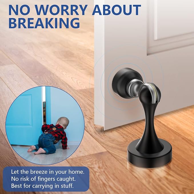 Magnetic Door Stop Stainless Steel，Door Stopper, Heavy Duty - Image 3