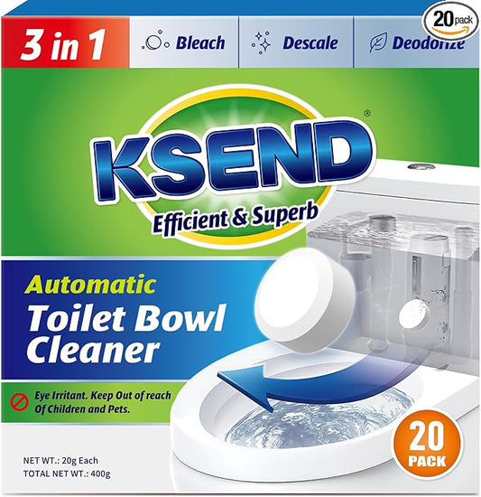Toilet Bowl Cleaner Tablets by Ksend
