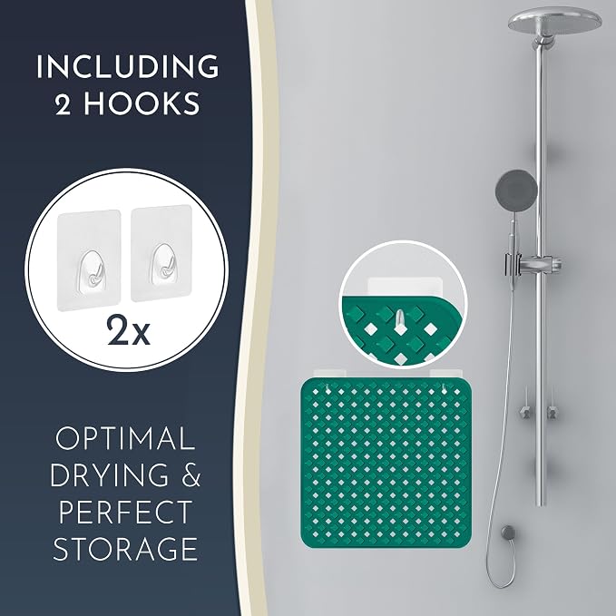 Homerella Anti Slip Shower Mat | Anti Mold Non Slip Bathtub Mat - Image 4