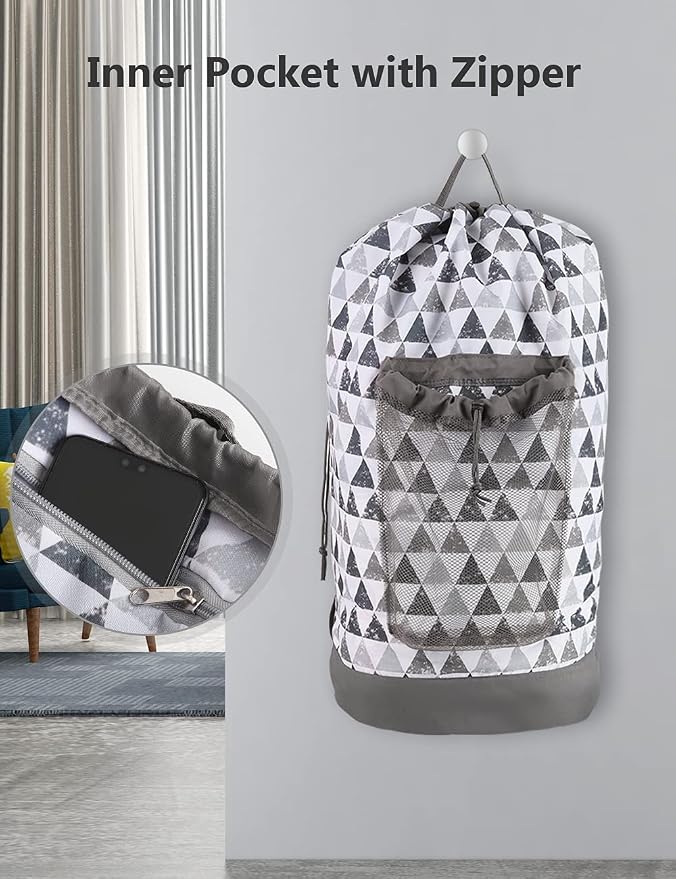 Dalykate Backpack Laundry Bag, Laundry Backpack - Image 4