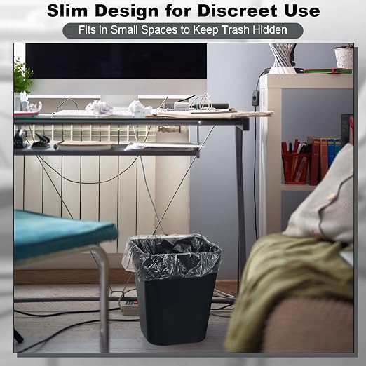 Eccliy 6 Pack Plastic Trash Can - Image 7