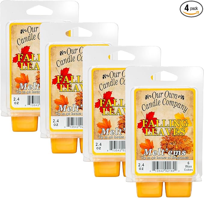 Our Own Candle Company Premium Wax Melt, Falling Leaves Scent, Handmade in The by OurOwnCandleCompanycandles