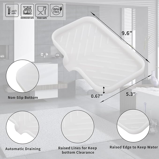 Silicone Bathroom Soap Dishes - Image 2