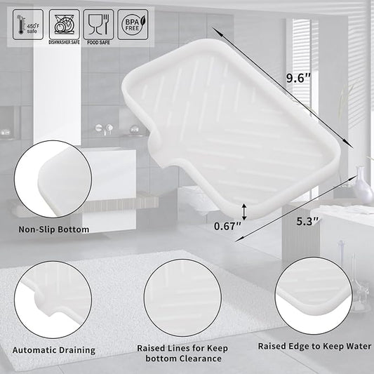Silicone Bathroom Soap Dishes - Image 2