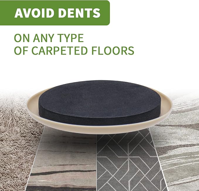 Furniture Sliders for Carpet 8 PCS - Image 7