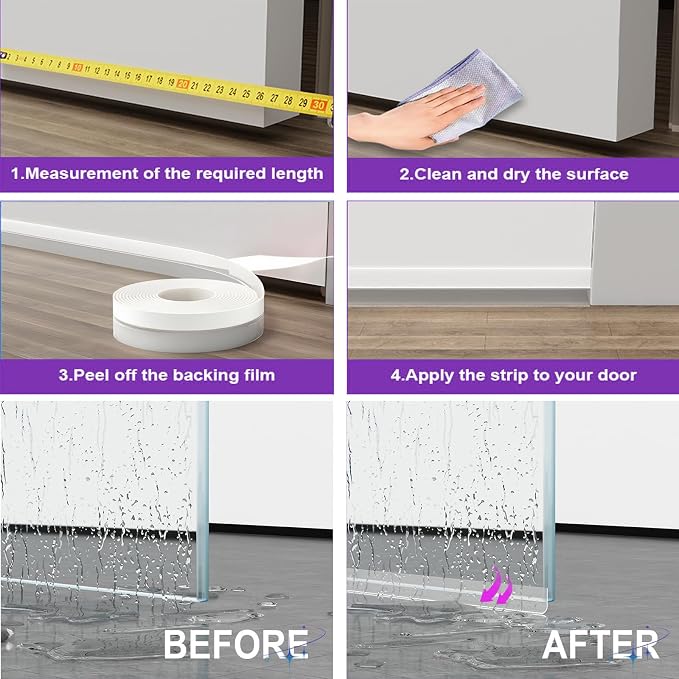 Weather Stripping Door Seal Strip - Image 4