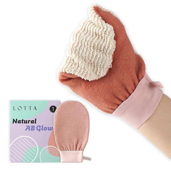 LOTTA Dual-Sided Exfoliating Gloves by LOTTA