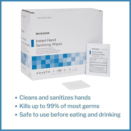 McKesson Hand Sanitizing Wipes Alcohol Wipes - Image 2
