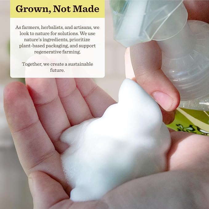 Moon Valley Foaming Hand Soap Refill Pouch, Two-Pack Lemon Rosemary Soap - Image 4