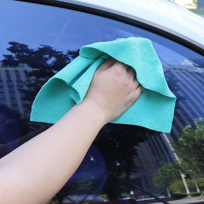 Tricol Clean Profesional Resuable Lint Free Microfiber Edgeless Cleaning Cloth - Image 6