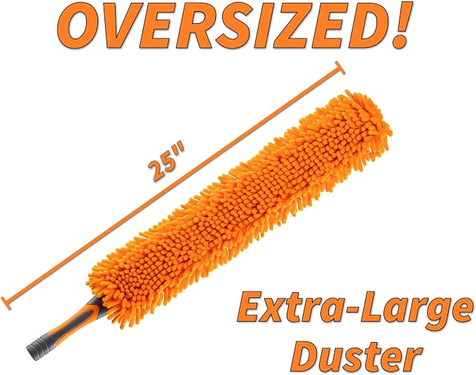 Flexible Ceiling Fan Cleaner Duster // Washable Fan Duster - Image 2