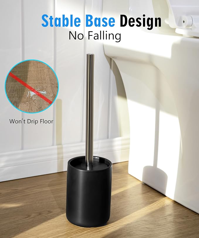 Ceramic Toilet Brush & Holder Set - Image 7