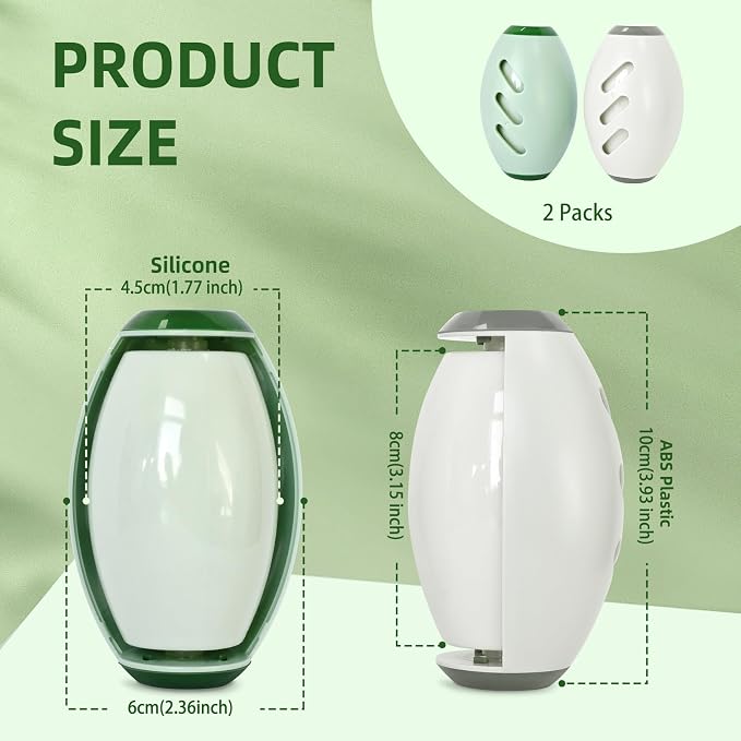 2 Pack Reusable Lint Roller Portable Mini Lint Remover Cat Pet Hair Rollers - Image 2