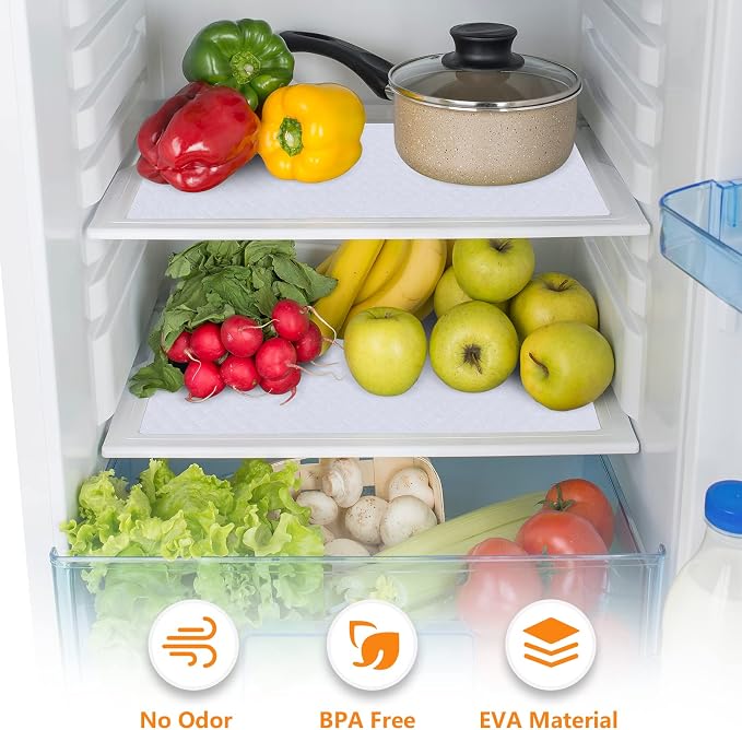 Shelf Liners for Kitchen Cabinets Refrigerator Liners Waterproof & Oil-Proof - Image 6