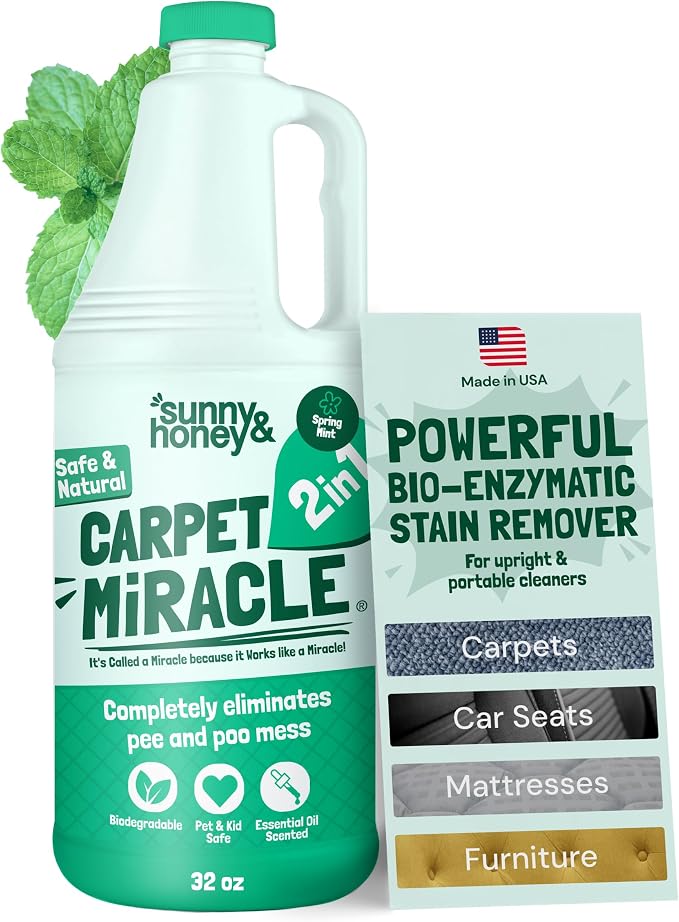 Sunny & Honey Carpet Shampoo & Cleaning Solution by SunnyHoney