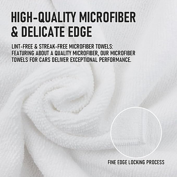 Tricol Clean Microfiber Cleaning Cloth, 12 Pack Ultra-Thick Cleaning Rags - Image 3