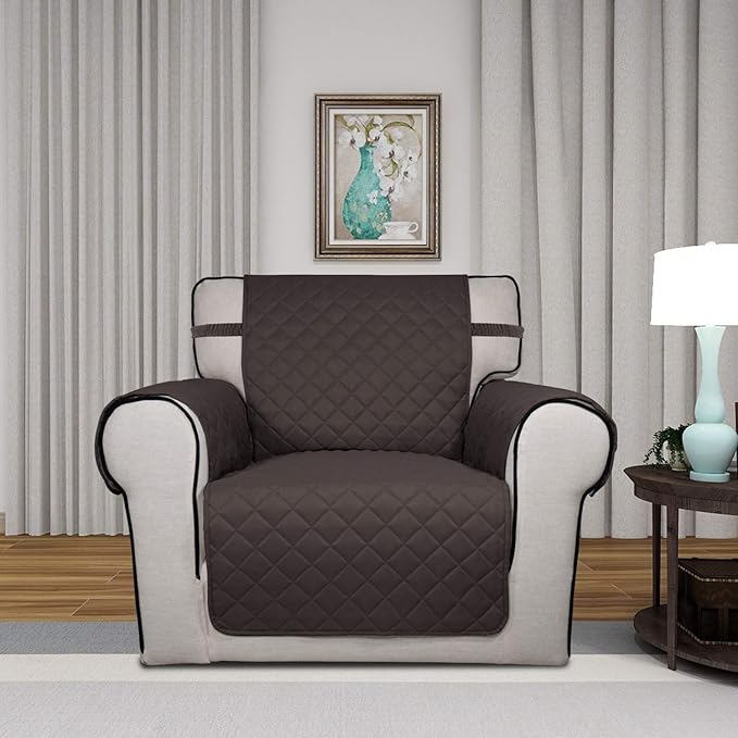 PureFit Reversible Quilted Sofa Cover, Water Resistant Slipcover Furniture - Image 2