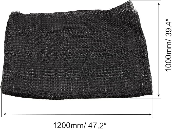 PATIKIL 47.2" x 39.4" Air Conditioner Air Filter Material, Plastic Dustproof - Image 2