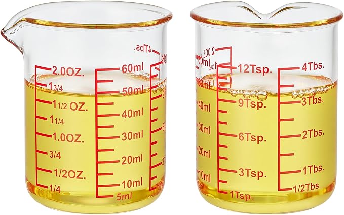 High Borosilicate Glass Measuring Cup-V-Shaped Spout，Glass Measuring Beaker - Image 8