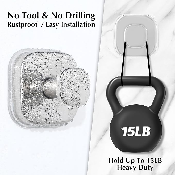 Suction Cup Hooks for Shower - Image 6