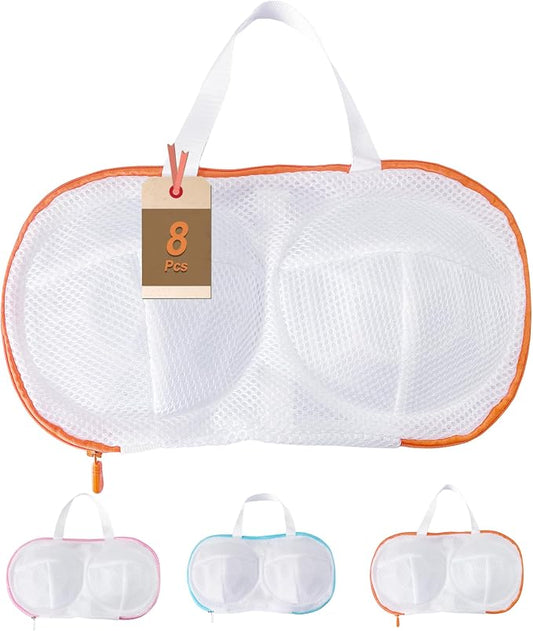 8 Pcs Bra Wash Bags for Laundry by CHPPEY