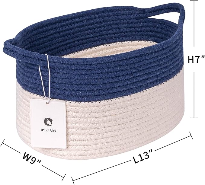 Medium and Large Woven Basket//With Handle, Used - Image 2