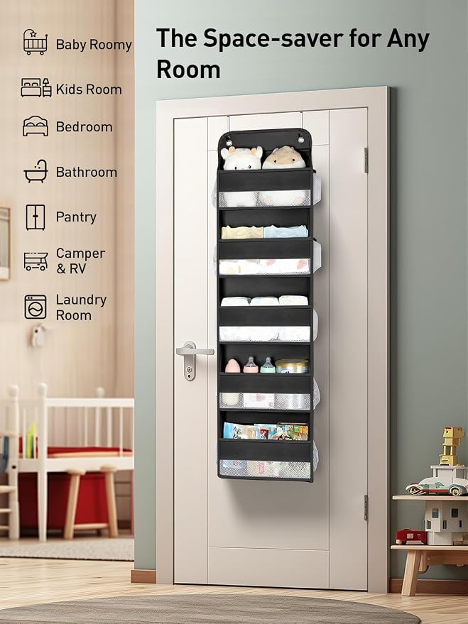 Yecaye 1 Pc Over the Door Organizer - Image 6