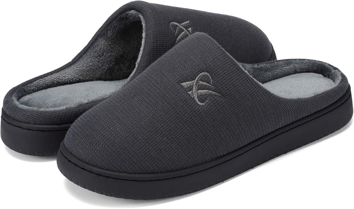 Memory Foam Slippers for Women's and Men's Casual House Shoes by landeer