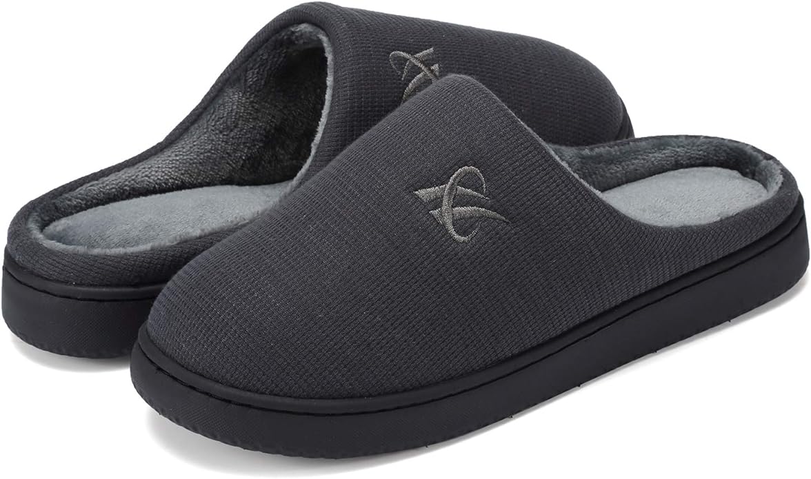 Memory Foam Slippers for Women's and Men's Casual House Shoes by landeer