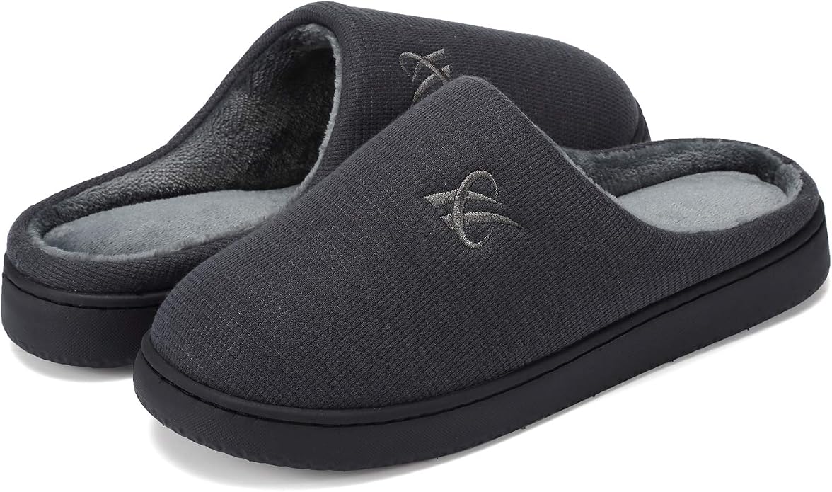 Memory Foam Slippers for Women's and Men's Casual House Shoes by landeer