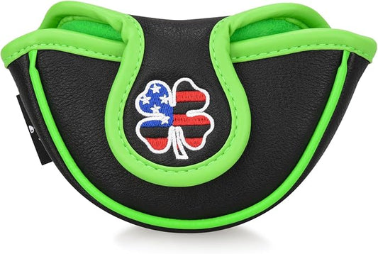 BIG TEETH Putter Cover Mallet Putter Cover Half Mallet Small Golf Headcover - Image 2