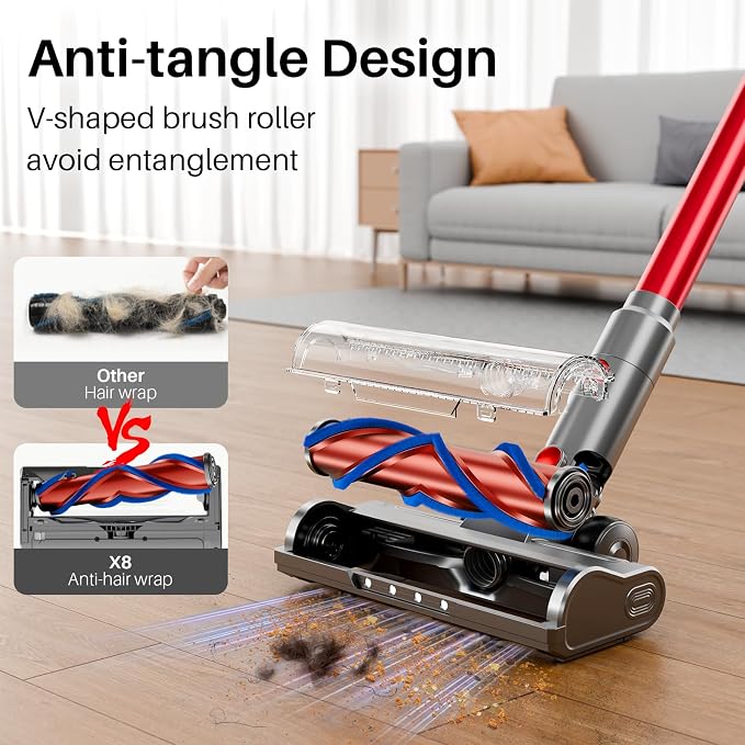 Cordless Vacuum Cleaner, Lightweight Stick Vacuum Cleaner - Image 4