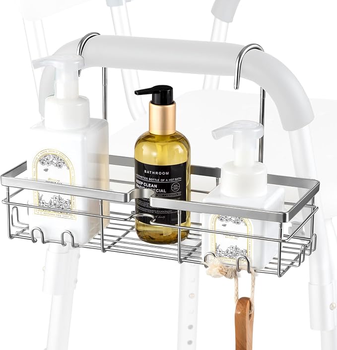 DELLAN Hanging Shower Caddy, Shower Rack by DELLAN