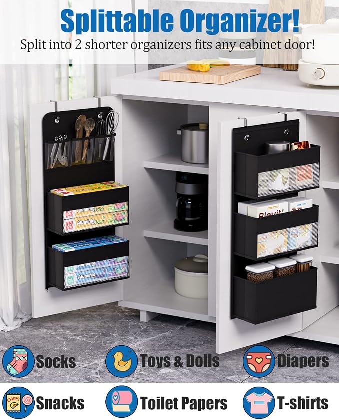 Over Door Organizer, 6 Shelf Camper Storage - Image 4