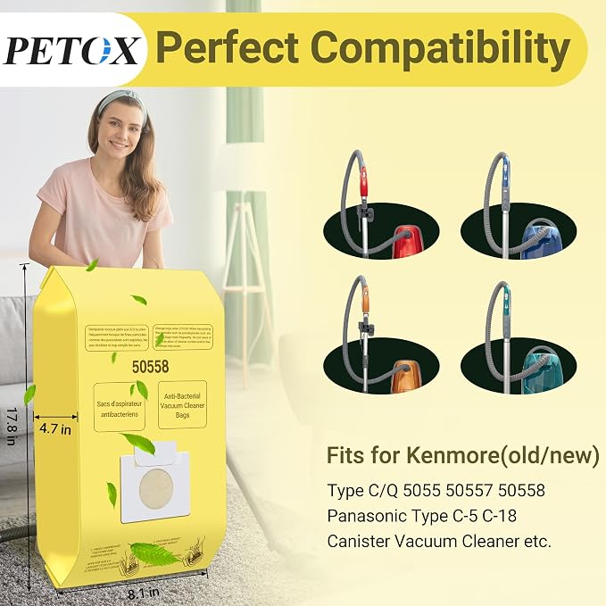50558 Vacuum Cleaner Bags Replacement - Image 2
