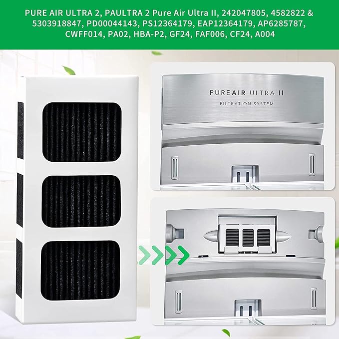 KEEPOW Paultra2 Refrigerator Air Filter Compatible - Image 2