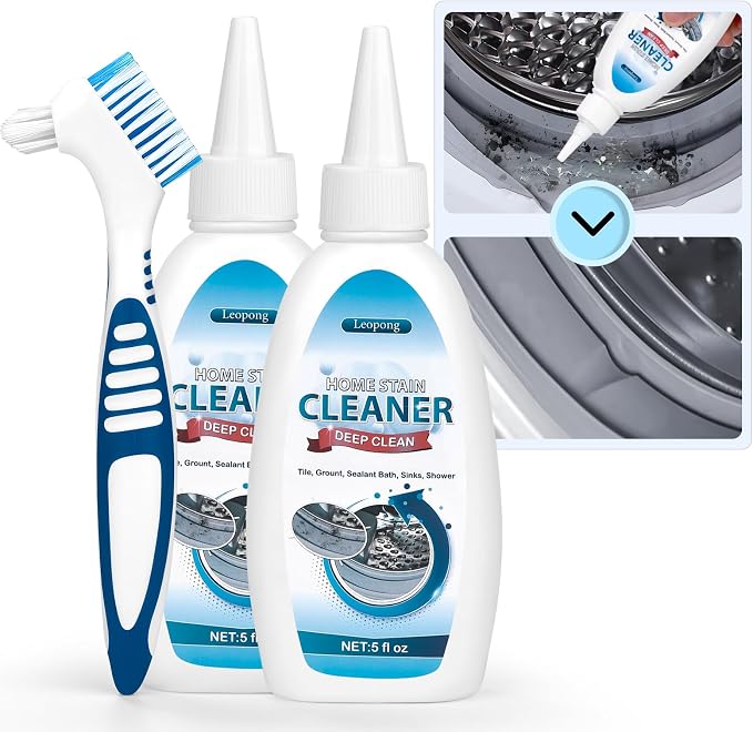 Home Cleaner Gel, Cleaner for Washing Machine, Refrigerator Strips, Household by Leopong