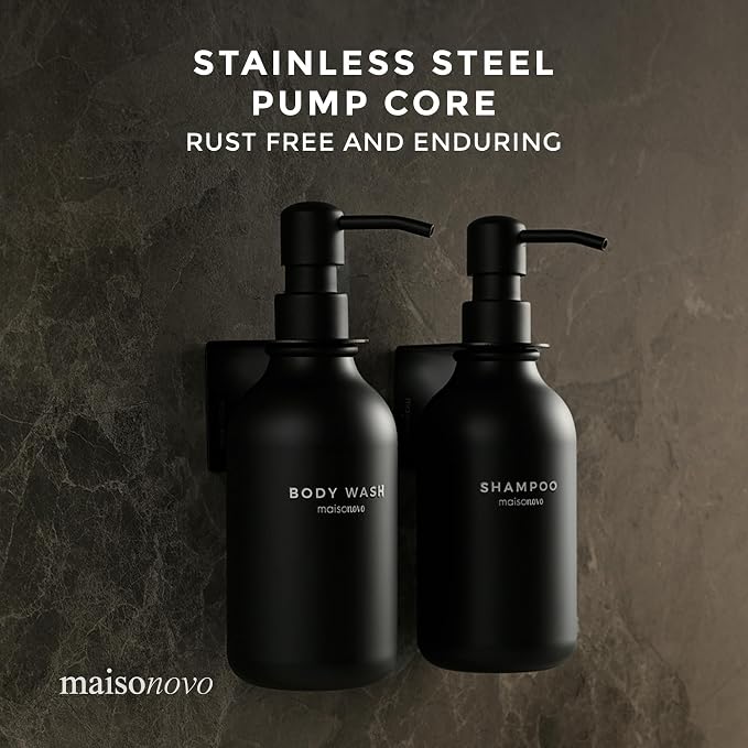 MaisoNovo Shampoo and Conditioner Dispenser - Image 4