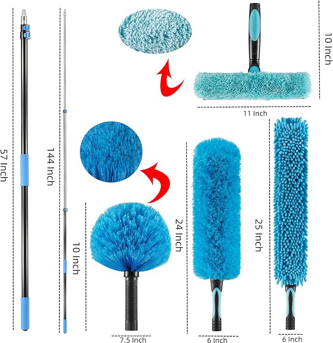 20 Foot High Ceiling Fan Duster - Image 2