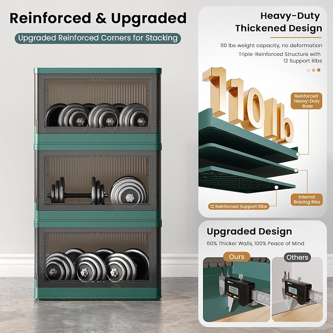 8.4Gal Collapsible Storage Bins - Image 6
