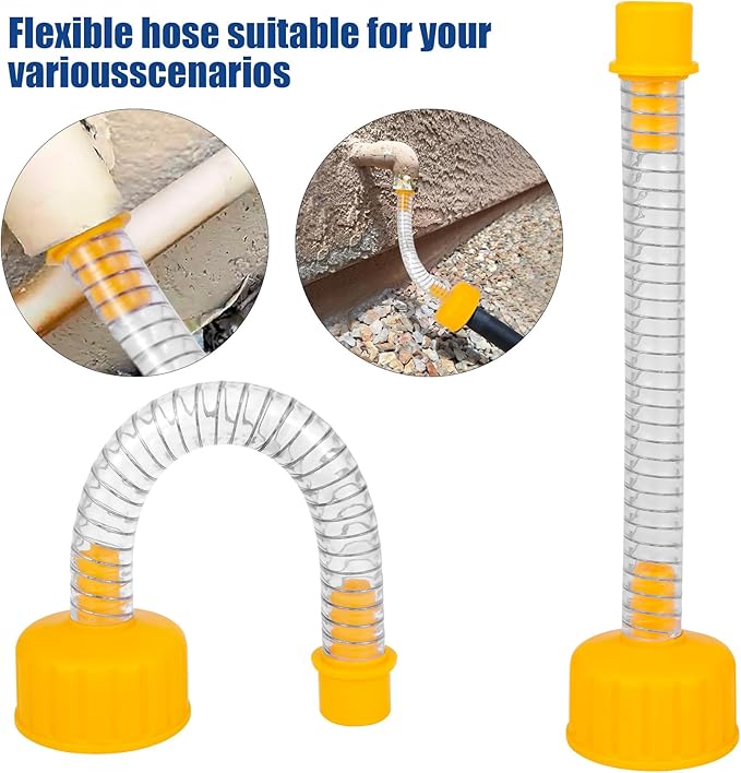Wet Vac Attachment A/C Drain Lines Cleaner Tool, AC Drain Line Vacuum Adapter - Image 4