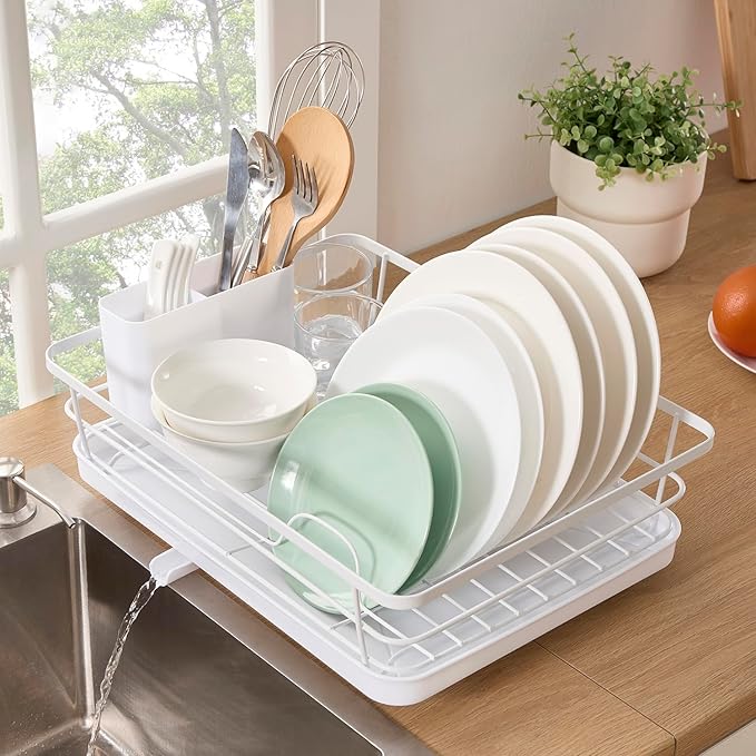Dish Drying Rack 3 Piece Dish Drainer by SweetHomeCollection