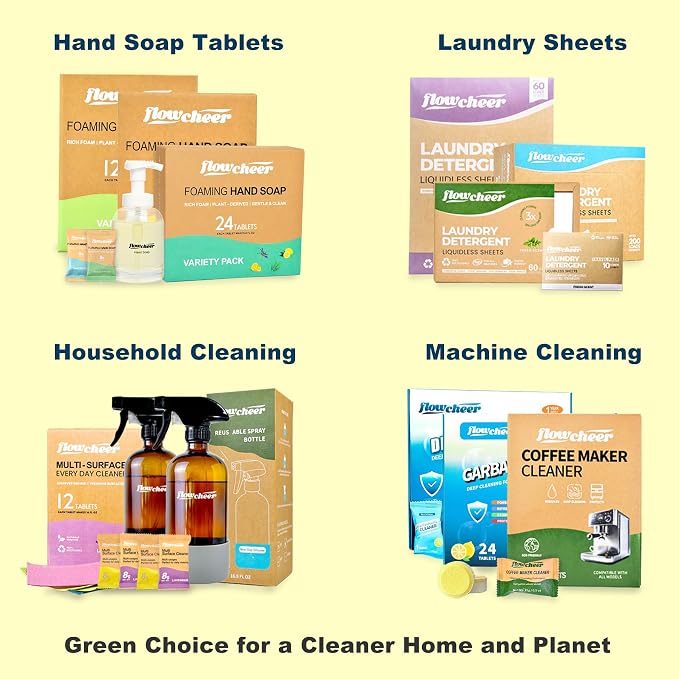 All Purpose Cleaner Concentrate Refills, No Toxic Cleaning Tablets-Makes 192 fl - Image 6