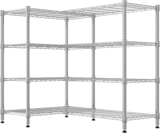 Himimi 4-Tier Adjustable Metal Shelving - Image 8