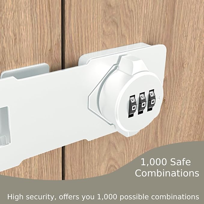 Keyless Combination Lock –3-Digit Combination Lock - Image 3