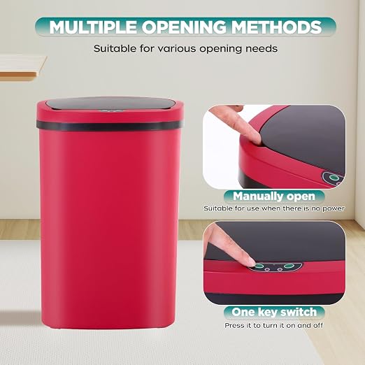 Automatic Motion Sensor Bathroom Trash Can - Image 4