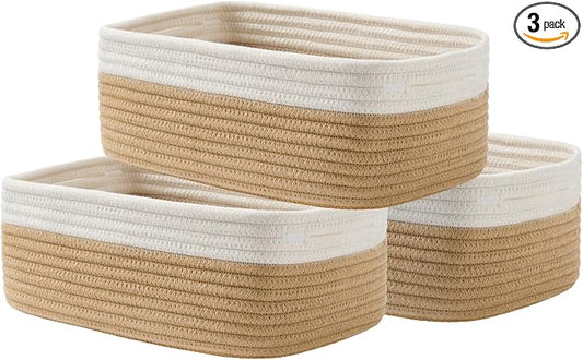Small Woven Basket, Storage Basket by KALLAX