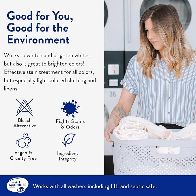 The Clean People Oxygen Brightener Stain Remover | Bleach Alternative, Simple - Image 2